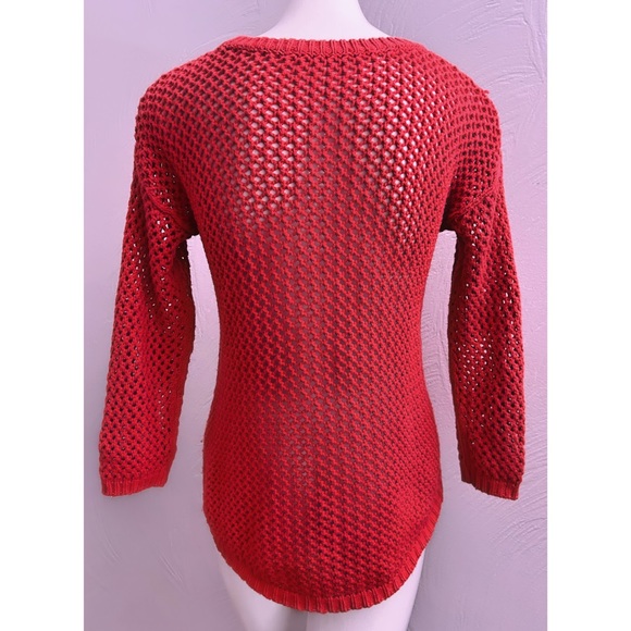 Moving sale! Cables Pointelle Sweater Tunic Banana Republic Small Excellent Cond - Picture 4 of 10